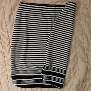Max Studio Striped Skirt